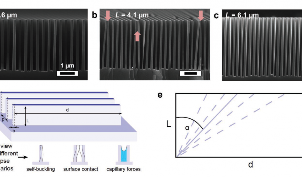 New method for fabrication of nanoscale pitch and microscale height lamellar structures published in Advanced Functional Materials
