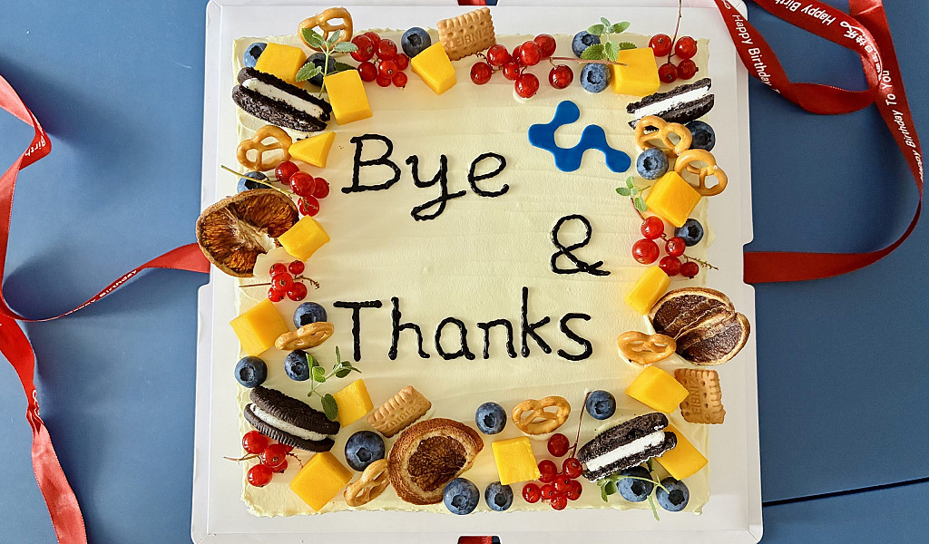 Thanks and best wishes to Hui Zhao!