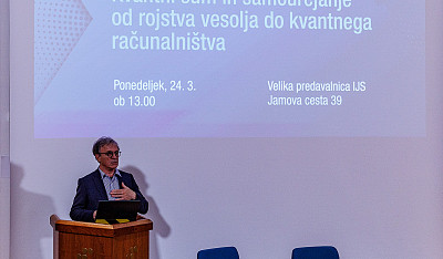 Dragan Mihailović Opened the 33. Stefan Days with a Lecture on Quantum Noise