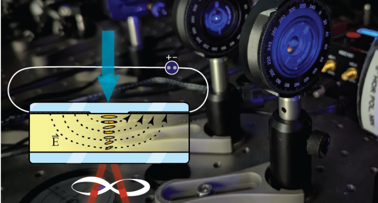 Electrical and Geometric Control of Photon Pair Entanglement in FNLCs 
